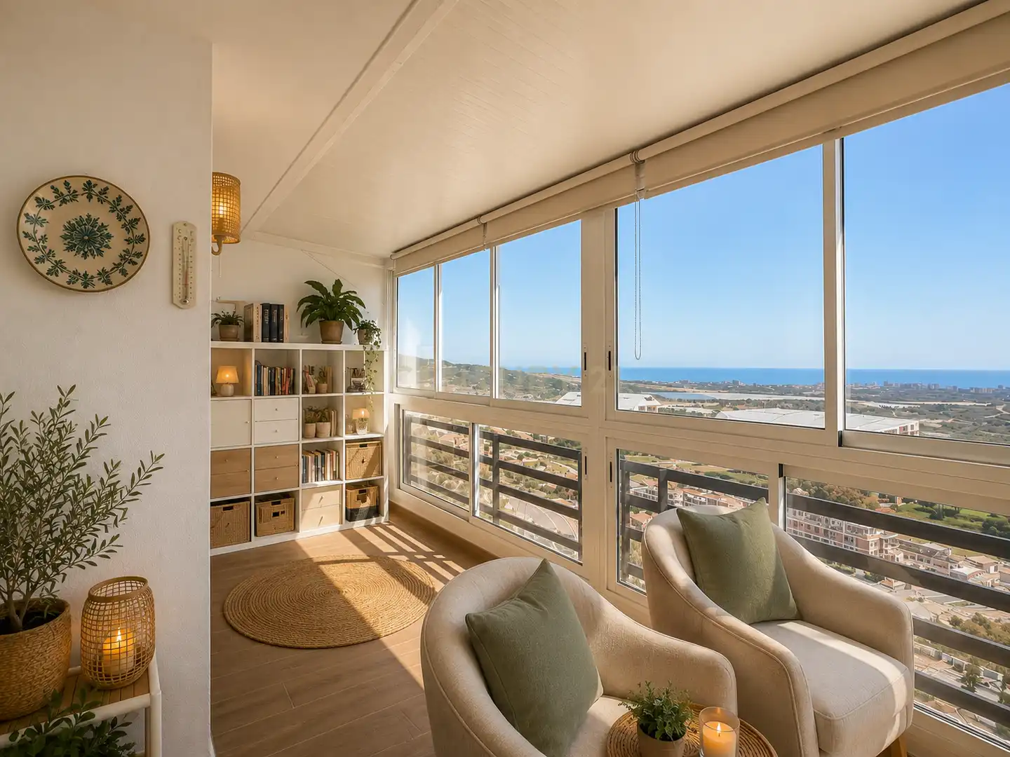 Sala de estar de Apartamento en venta en Mutxamel con Aire acondicionado, Trastero y Piscina