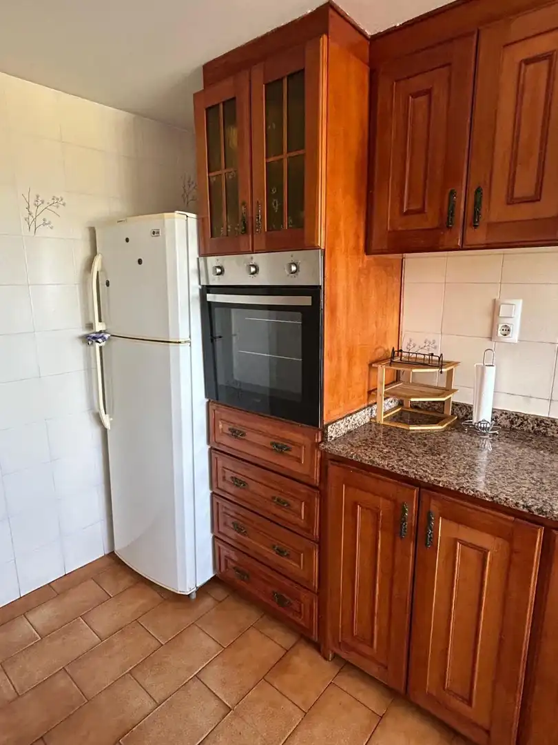 Cocina de Apartamento de alquiler en Cullera con Terraza, Amueblado y Piscina comunitaria