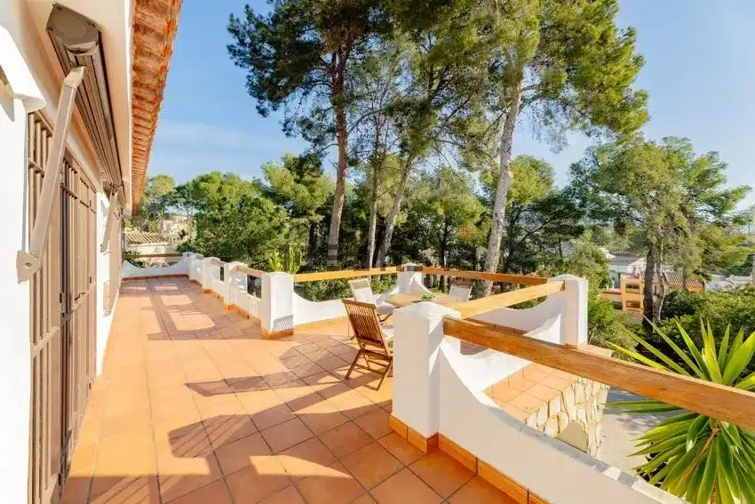 Terraza de Casa o chalet en venta en La Nucia con Aire acondicionado, Calefacción y Jardín privado