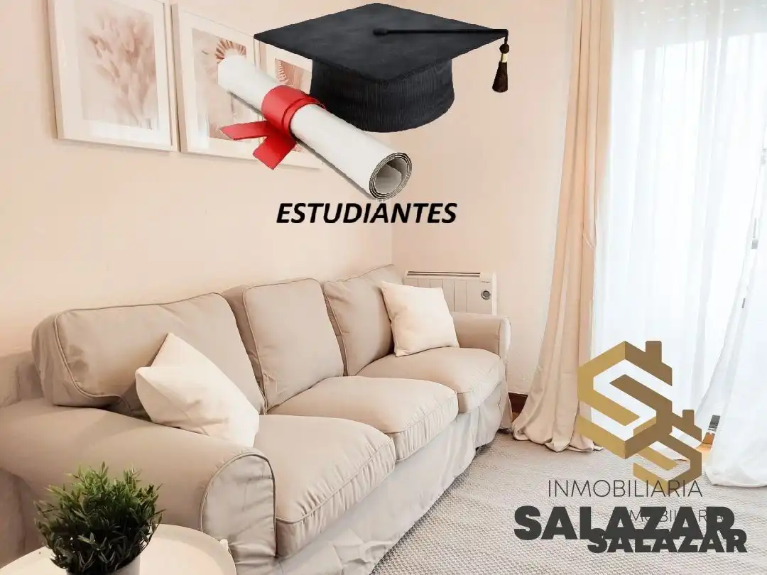 Sala d'estar de Pis de lloguer en Bilbao  amb Calefacció i Terrassa