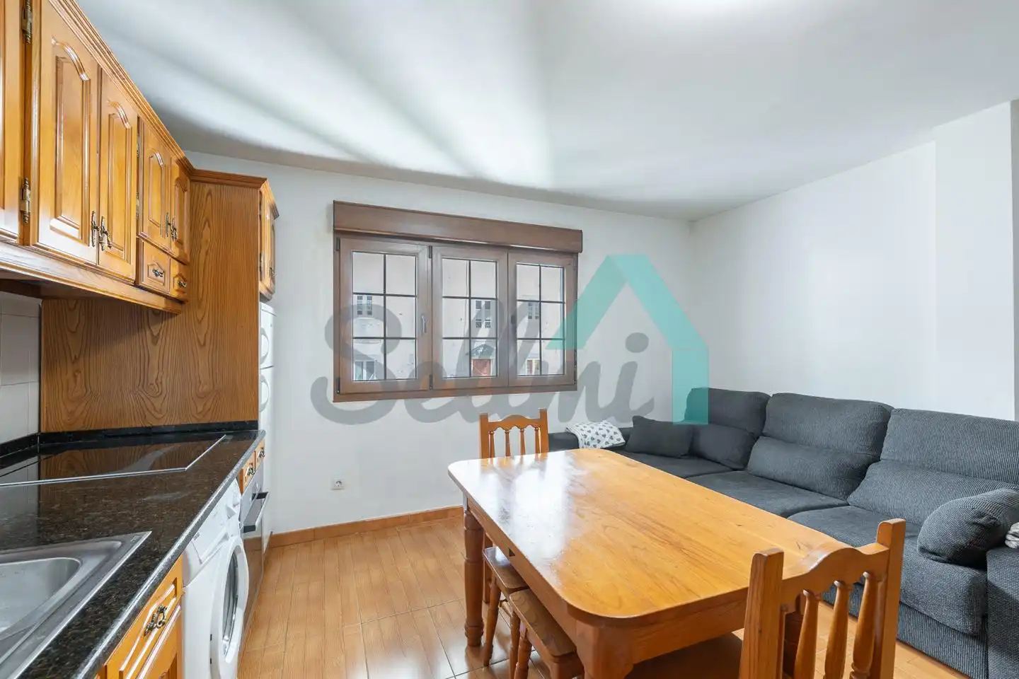 Living room of Duplex for sale in Boal  with Parquet flooring and Storage room