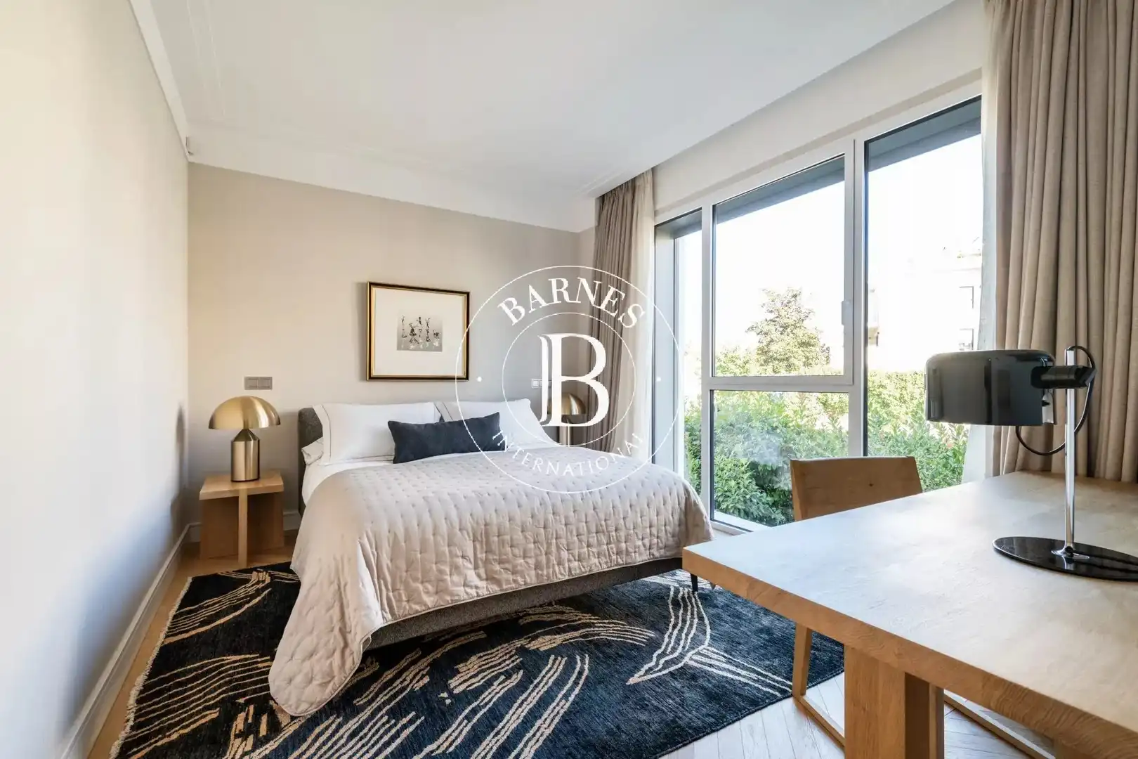 Bedroom of Flat for rent in Madrid  with Air Conditioner, Terrace and Furnished