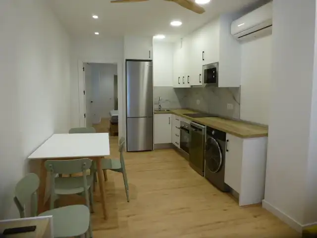 Kitchen of Study for rent in Murcia  with Air Conditioner, Heating and Oven