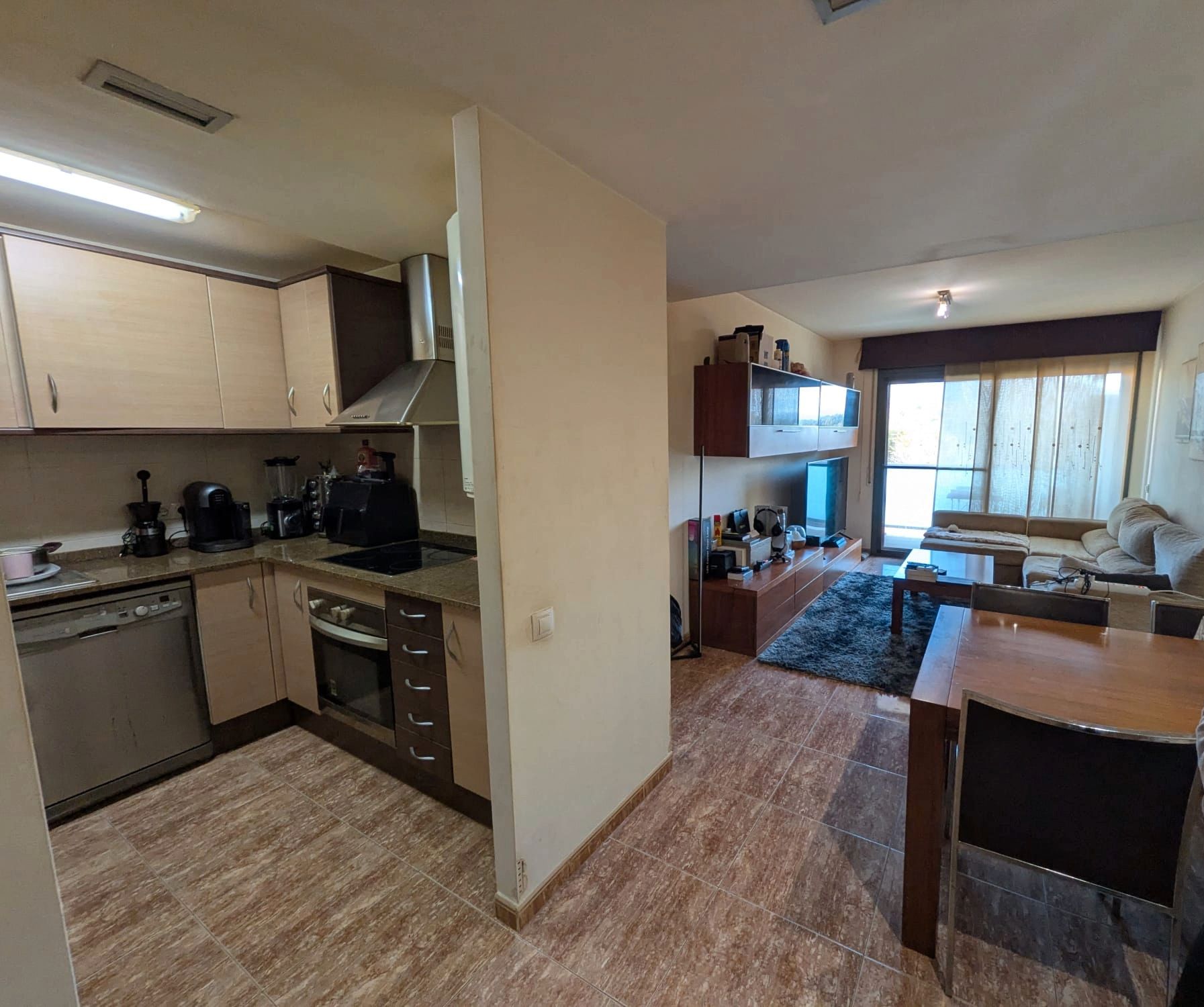 Cocina de Piso en venta en Els Hostalets de Pierola con Aire acondicionado, Calefacción y Amueblado