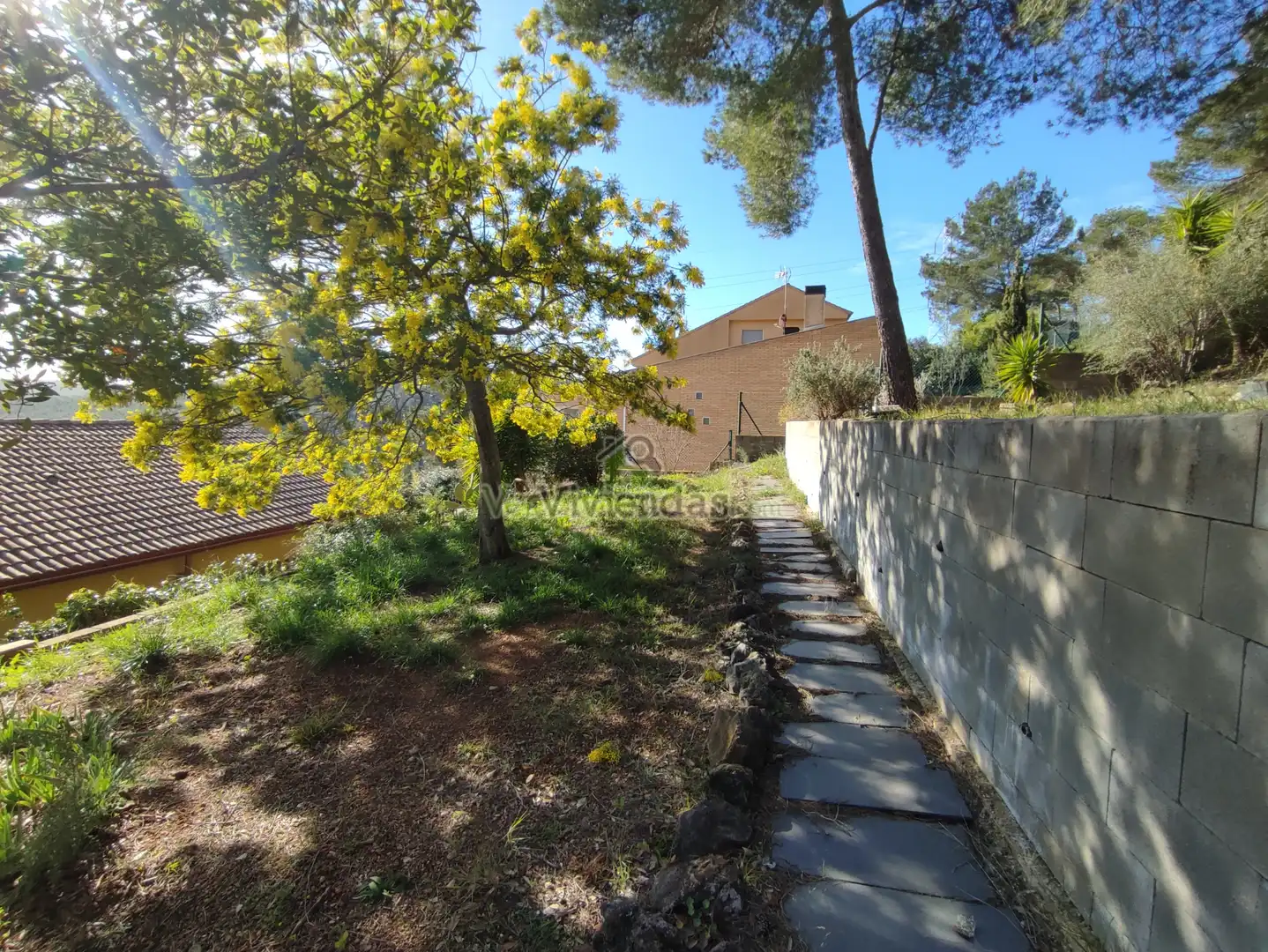 Jardí de Casa o xalet en venda en Begues amb Aire condicionat, Calefacció i Jardí privat