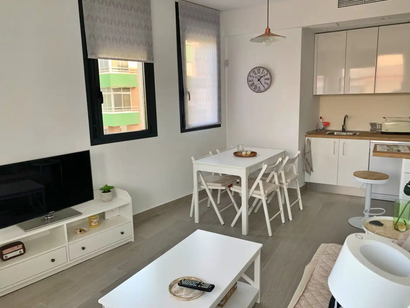 Sala de estar de Piso de alquiler en Málaga con Aire acondicionado, Calefacción y Terraza
