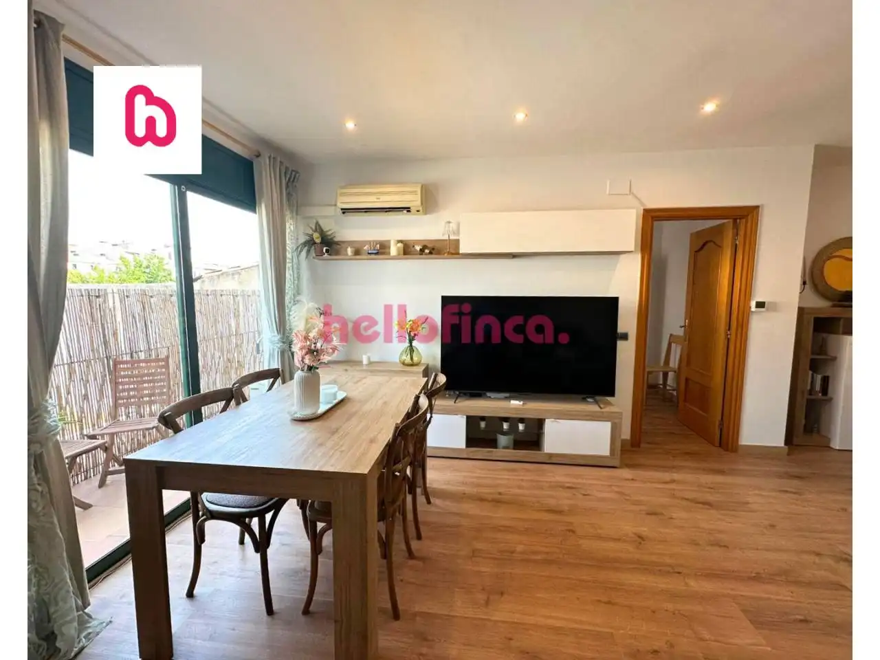 Bedroom of Flat for sale in Sant Celoni  with Air Conditioner, Heating and Parquet flooring