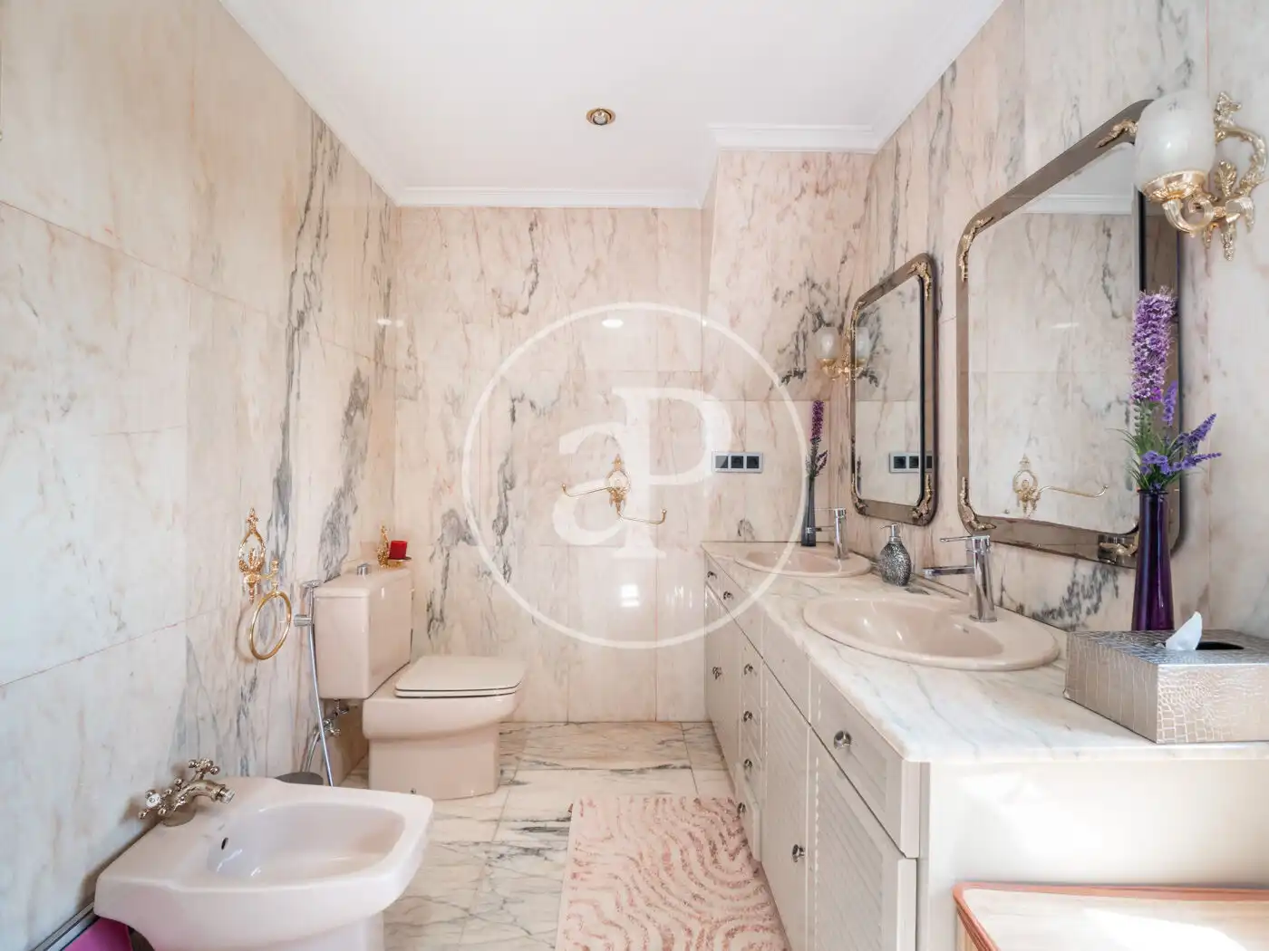 Baño de Casa o chalet en venta en Godella con Aire acondicionado, Calefacción y Jardín privado