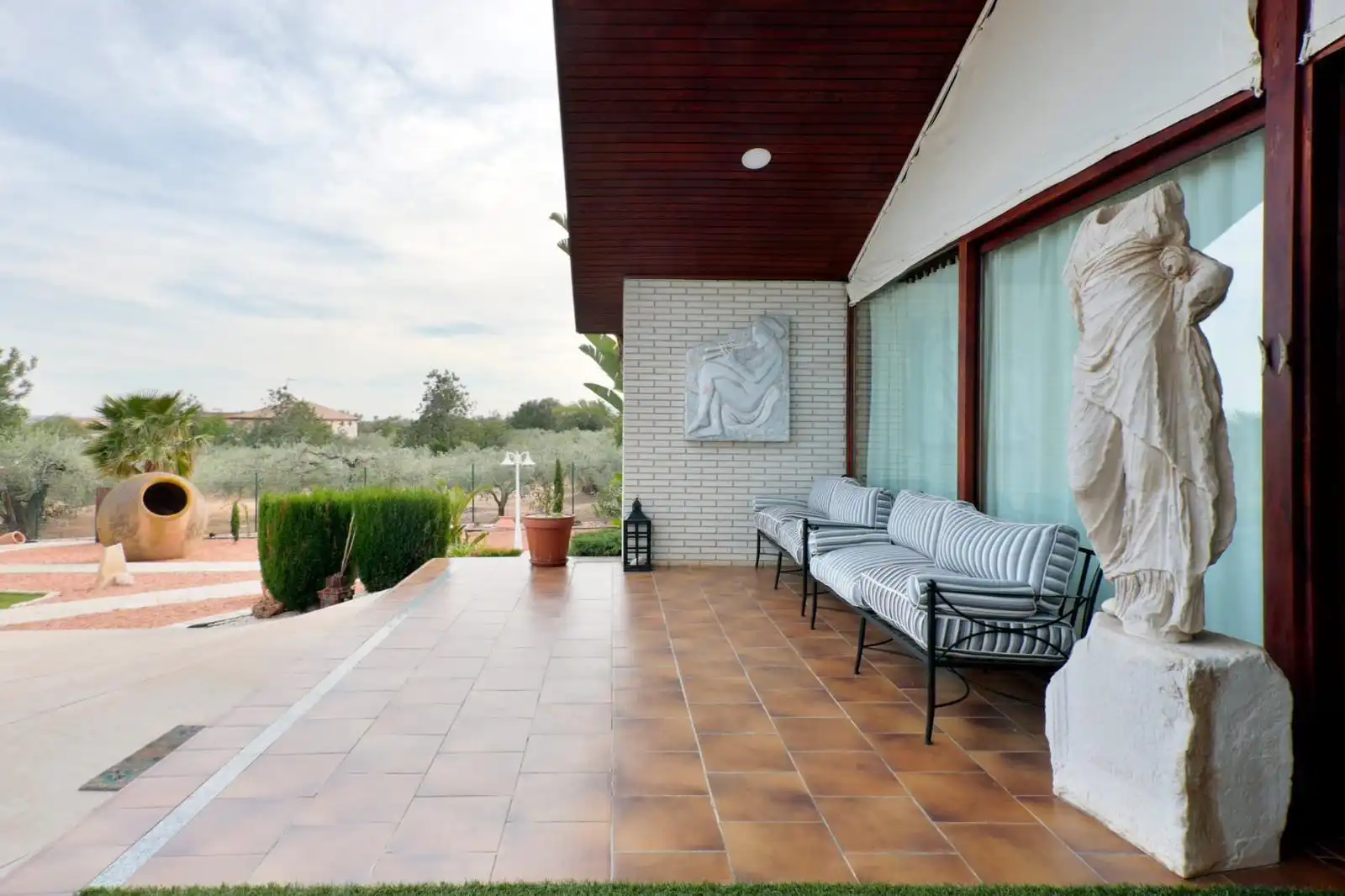 Terrassa de Casa o xalet en venda en Valladolid amb Aire condicionat, Calefacció i Jardí privat