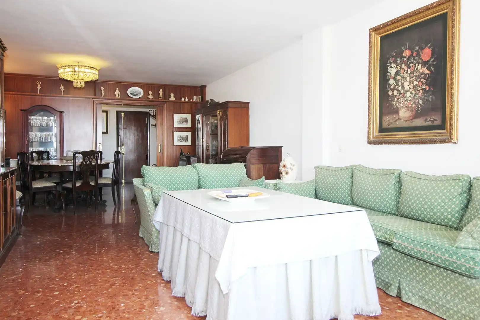 Sala d'estar de Pis en venda en Málaga amb Aire condicionat, Calefacció i Terrassa