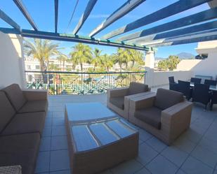 Terrace of Apartment to rent in Marbella  with Air Conditioner, Private garden and Parquet flooring