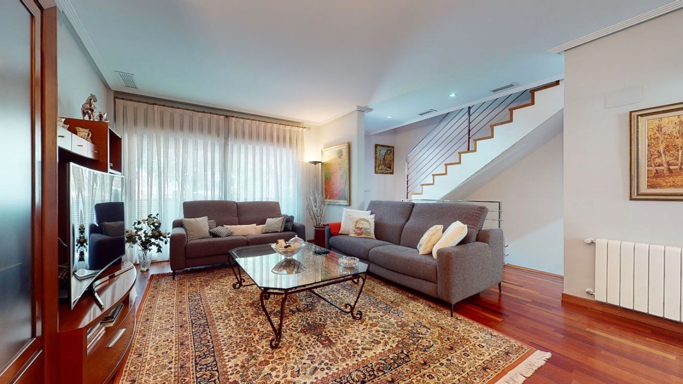 Living room of Planta baja for sale in Elche / Elx  with Air Conditioner, Terrace and Furnished