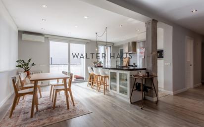 Kitchen of Flat for sale in  Madrid Capital  with Air Conditioner and Terrace