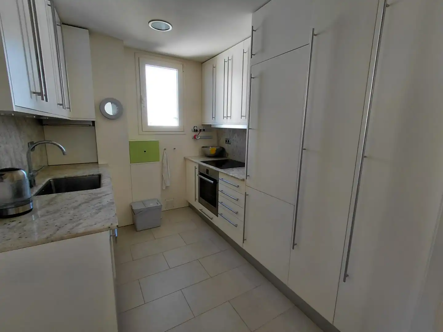 Cocina de Piso de alquiler en Lloret de Mar con Calefacción, Terraza y Amueblado
