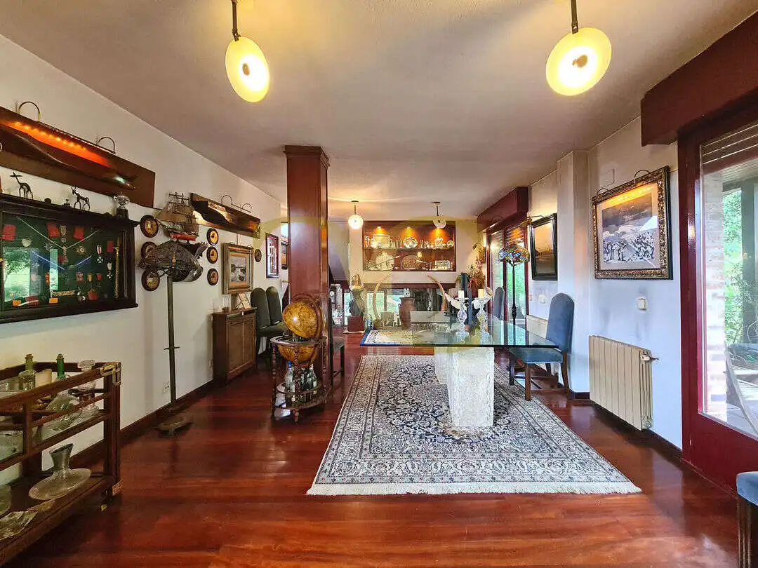 Dining room of Houses for sale in Gijón   with Heating, Private garden and Terrace