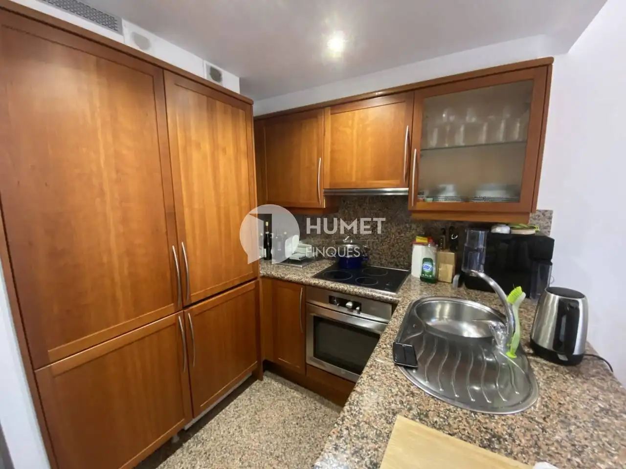 Cocina de Dúplex en venta en Sant Cugat del Vallès con Aire acondicionado, Calefacción y Jardín privado