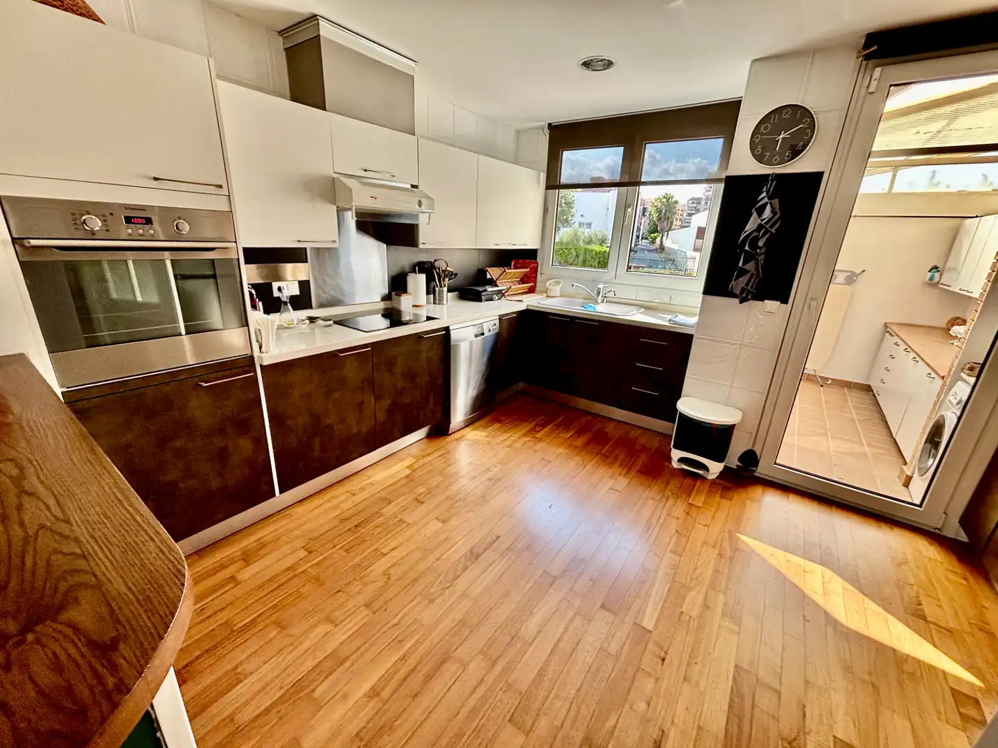 Cocina de Casa adosada en venta en Sant Joan d'Alacant con Aire acondicionado, Calefacción y Jardín privado