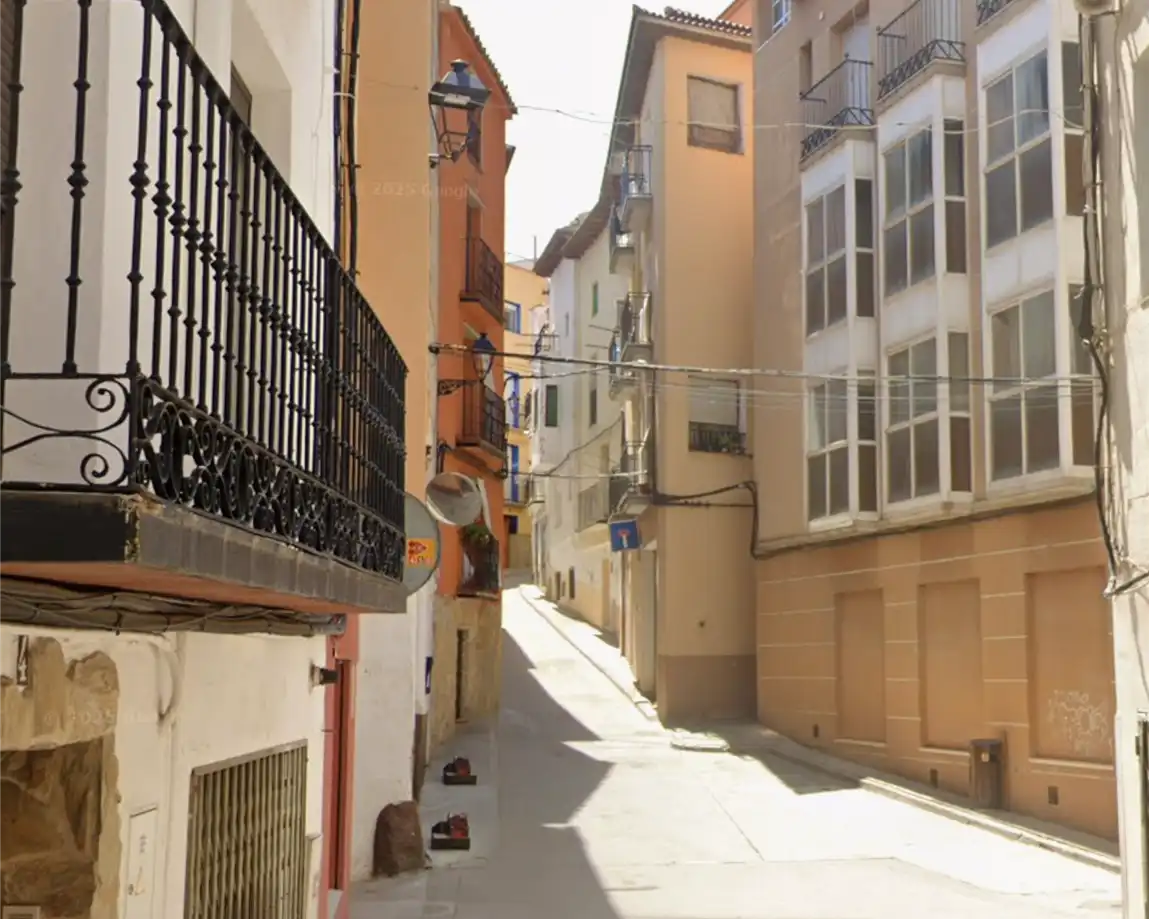 Vista exterior de Piso en venta en Albalate del Arzobispo