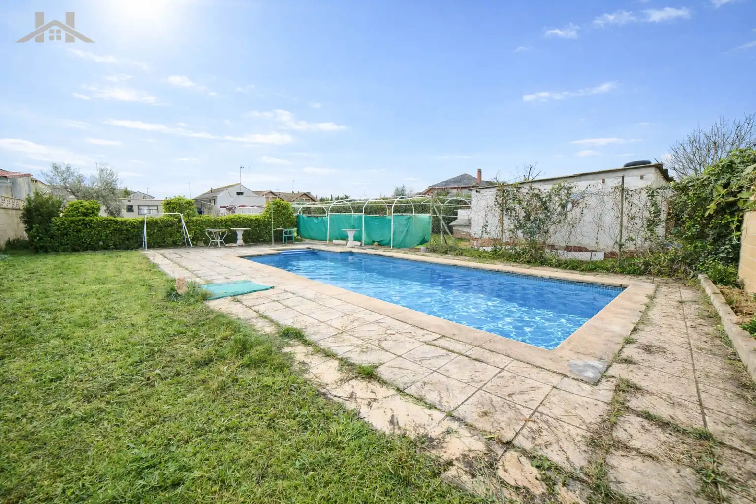 Piscina de Casa o xalet en venda en Mejorada del Campo amb Aire condicionat, Jardí privat i Piscina