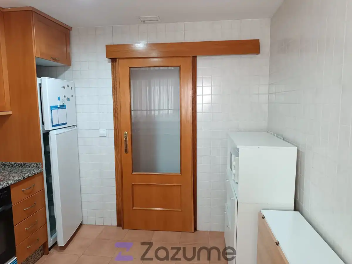 Kitchen of Flat for rent in Castellón de la Plana / Castelló de la Plana  with Air Conditioner, Heating and Terrace
