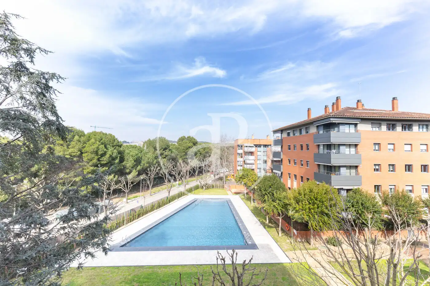 Exterior view of Flat for sale in Sant Cugat del Vallès  with Air Conditioner, Heating and Terrace