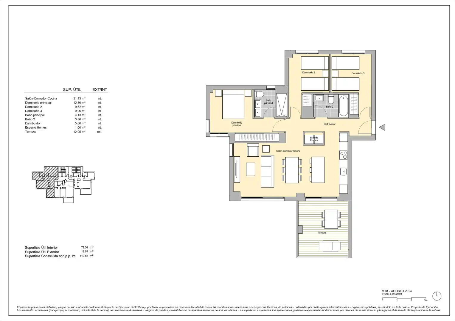 Apartament amb terrassa en venda a Zona Levante - Playa Fossa, imagen 9