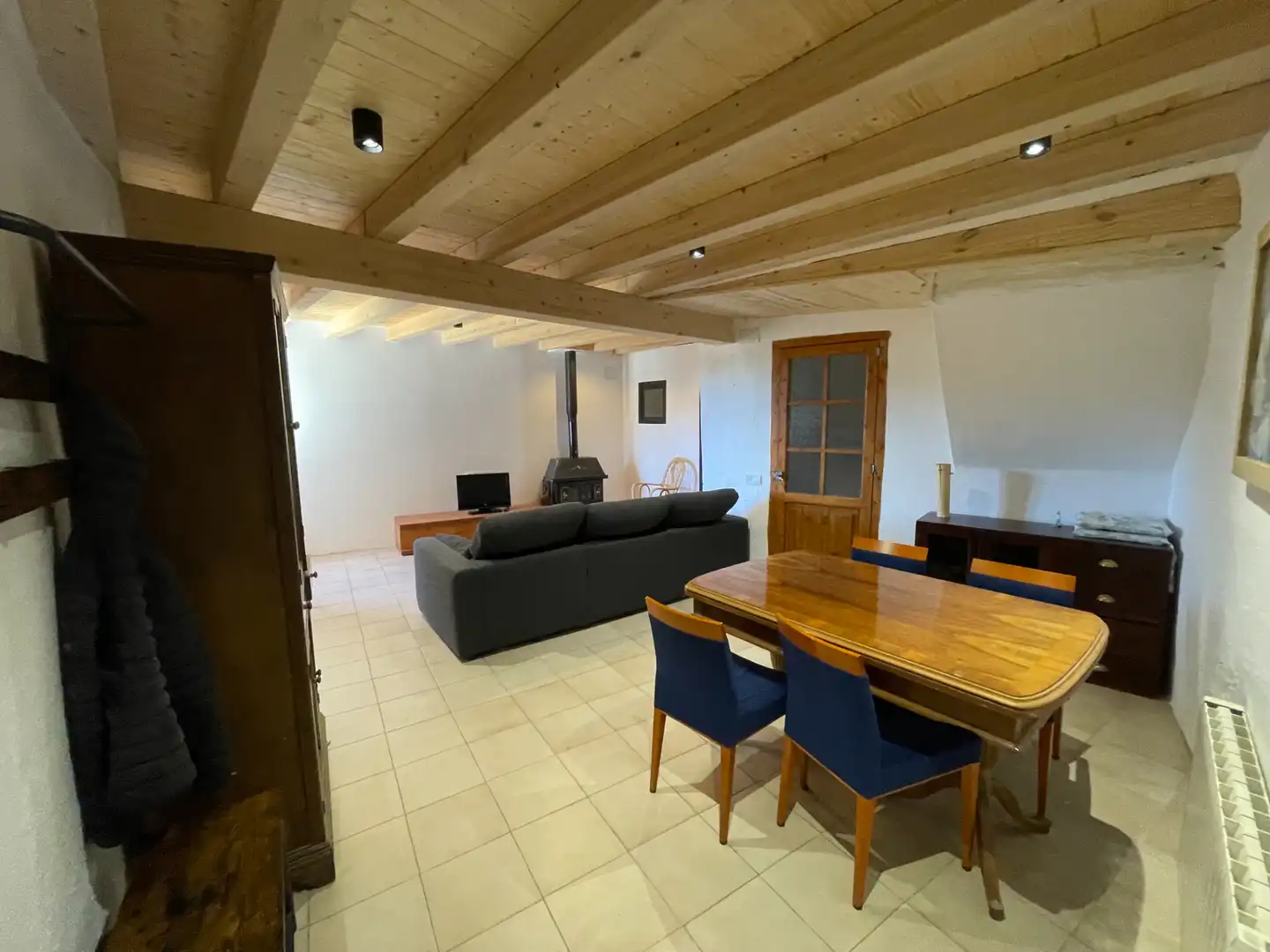Sala de estar de Casa o chalet en venta en Sort con Calefacción, Parquet y Terraza