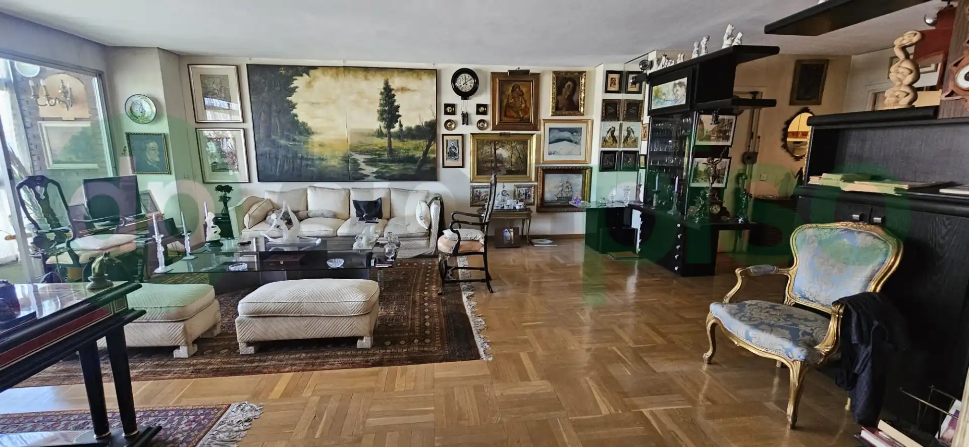 Wohnzimmer von Maisonette zum Verkauf in Madrid mit Klimaanlage, Heizung und Terrasse