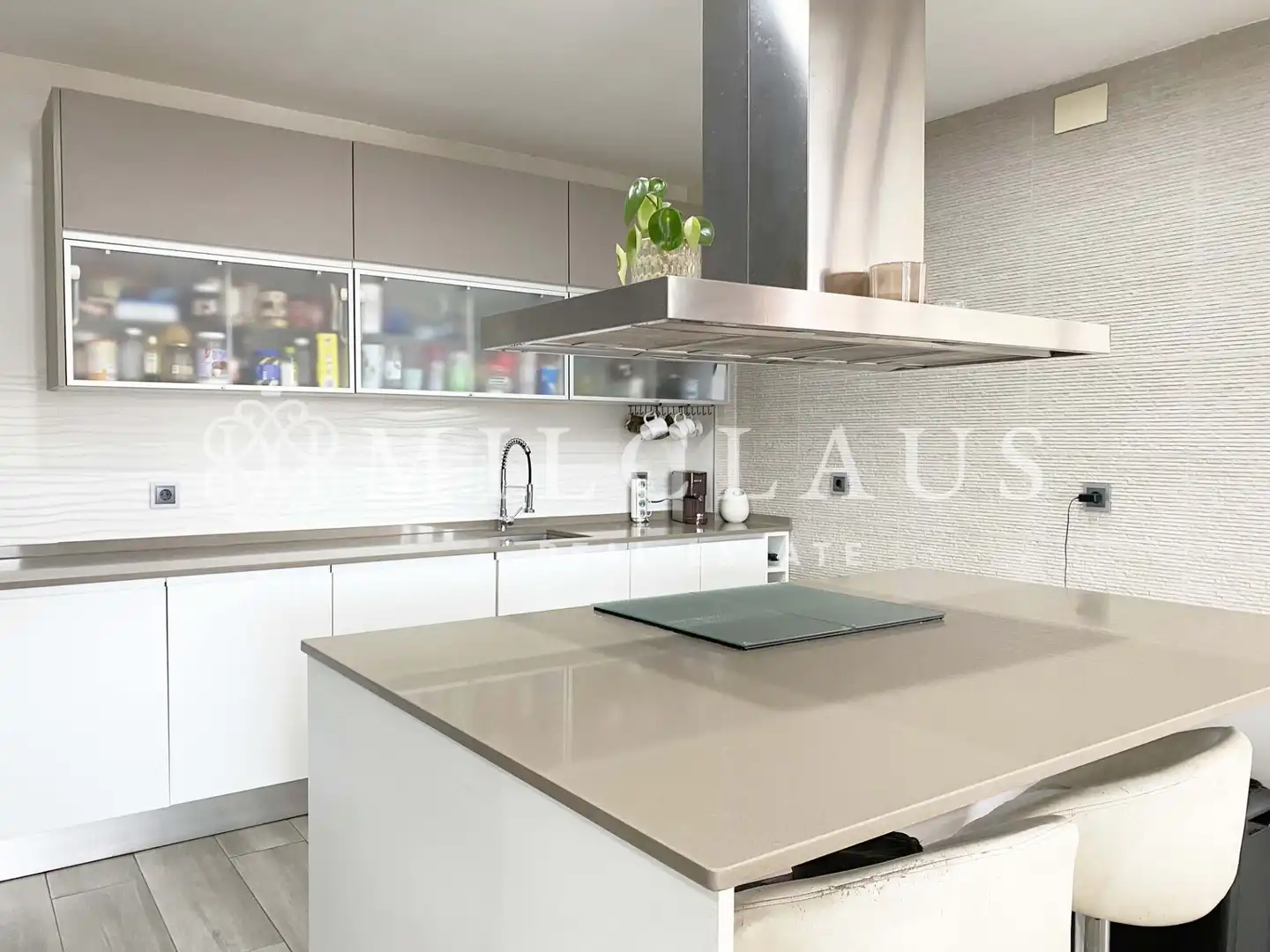 Küche von Haus oder Chalet zum Verkauf in Lliçà d'Amunt mit Klimaanlage, Heizung und Privatgarten