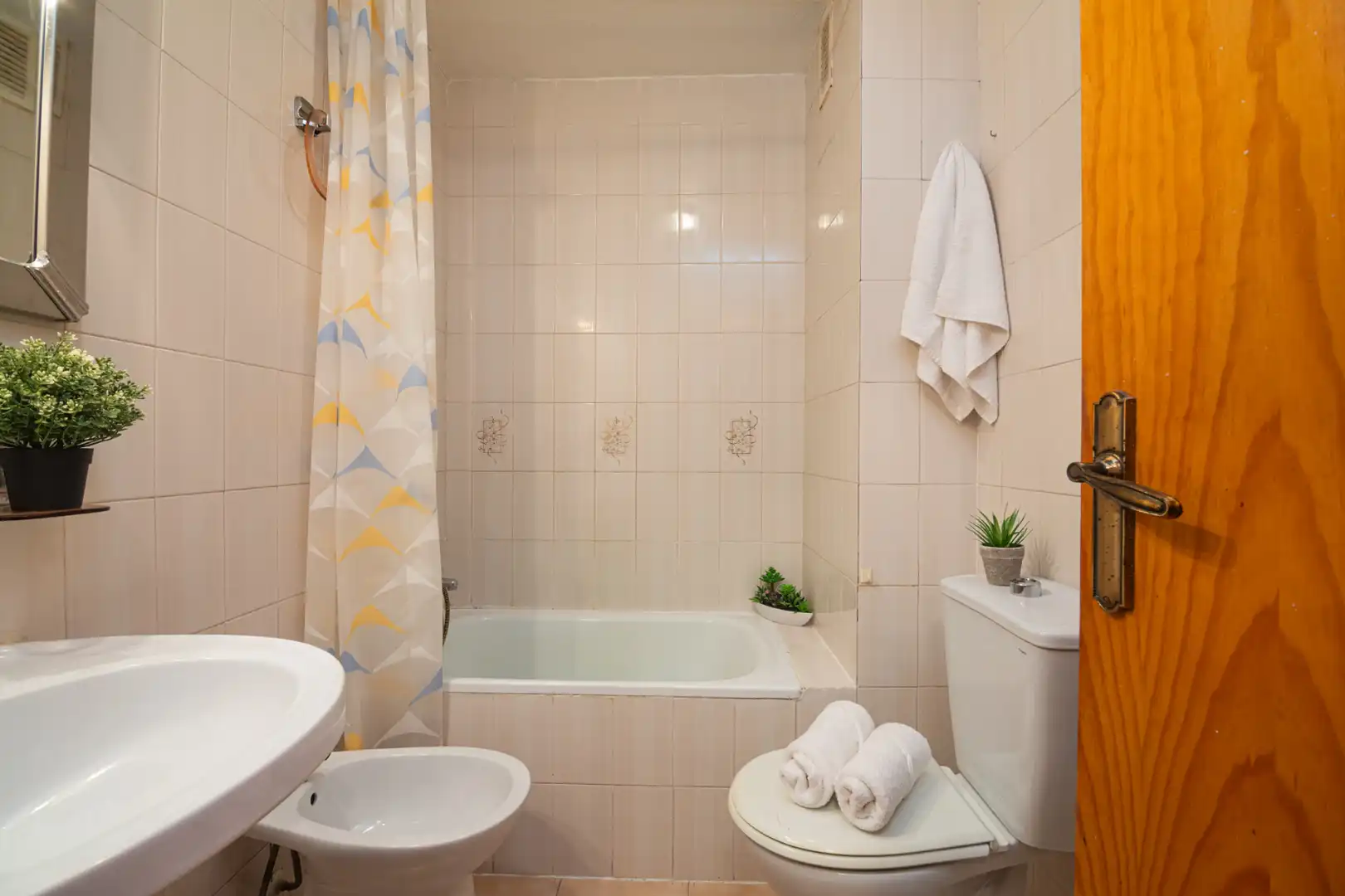 Badezimmer von Wohnung zum Verkauf in Santa Pola mit Klimaanlage, Möbliert und Balkon