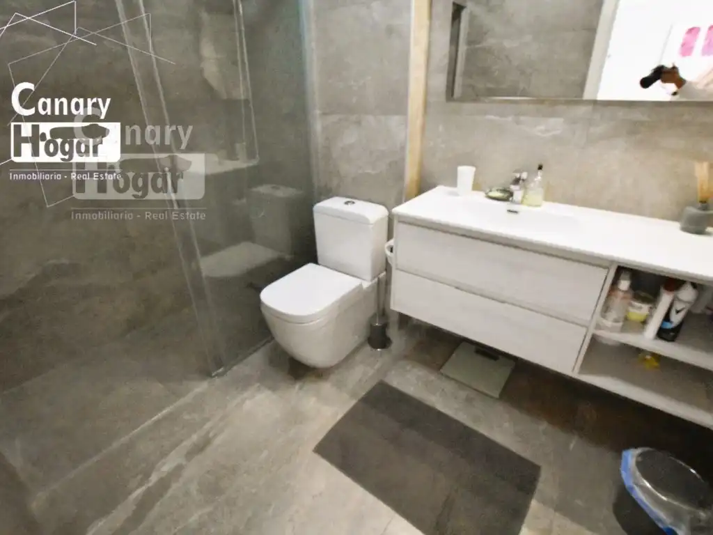 Badezimmer von Dachboden zum Verkauf in San Miguel de Abona mit Klimaanlage, Heizung und Gemeinschaftspool