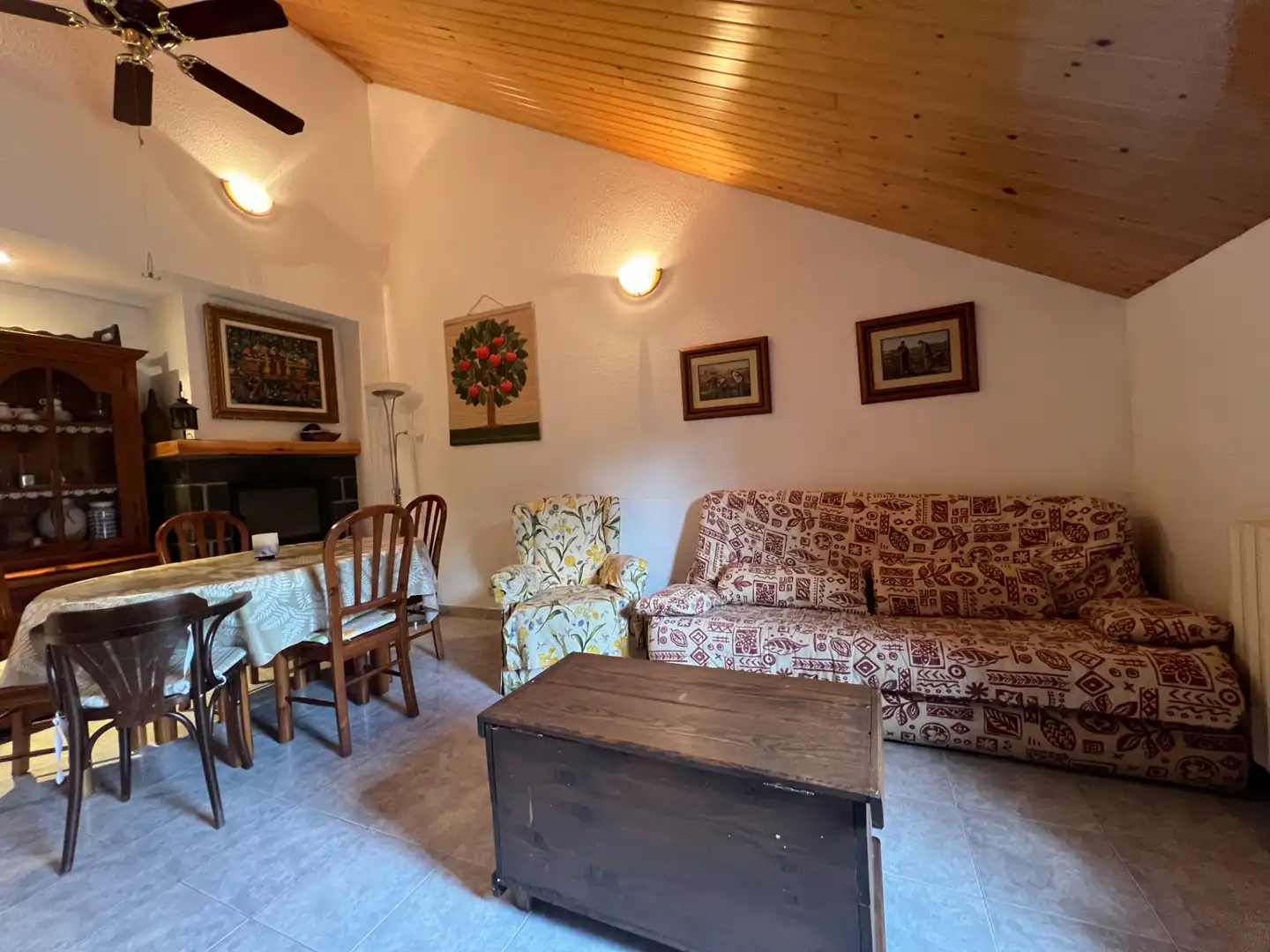 Sala de estar de Ático en venta en Biescas