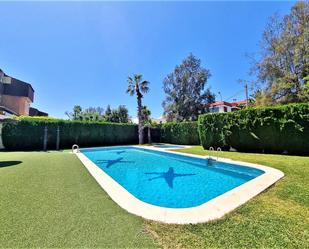 Swimming pool of Single-family semi-detached for sale in Alicante / Alacant  with Air Conditioner, Private garden and Terrace