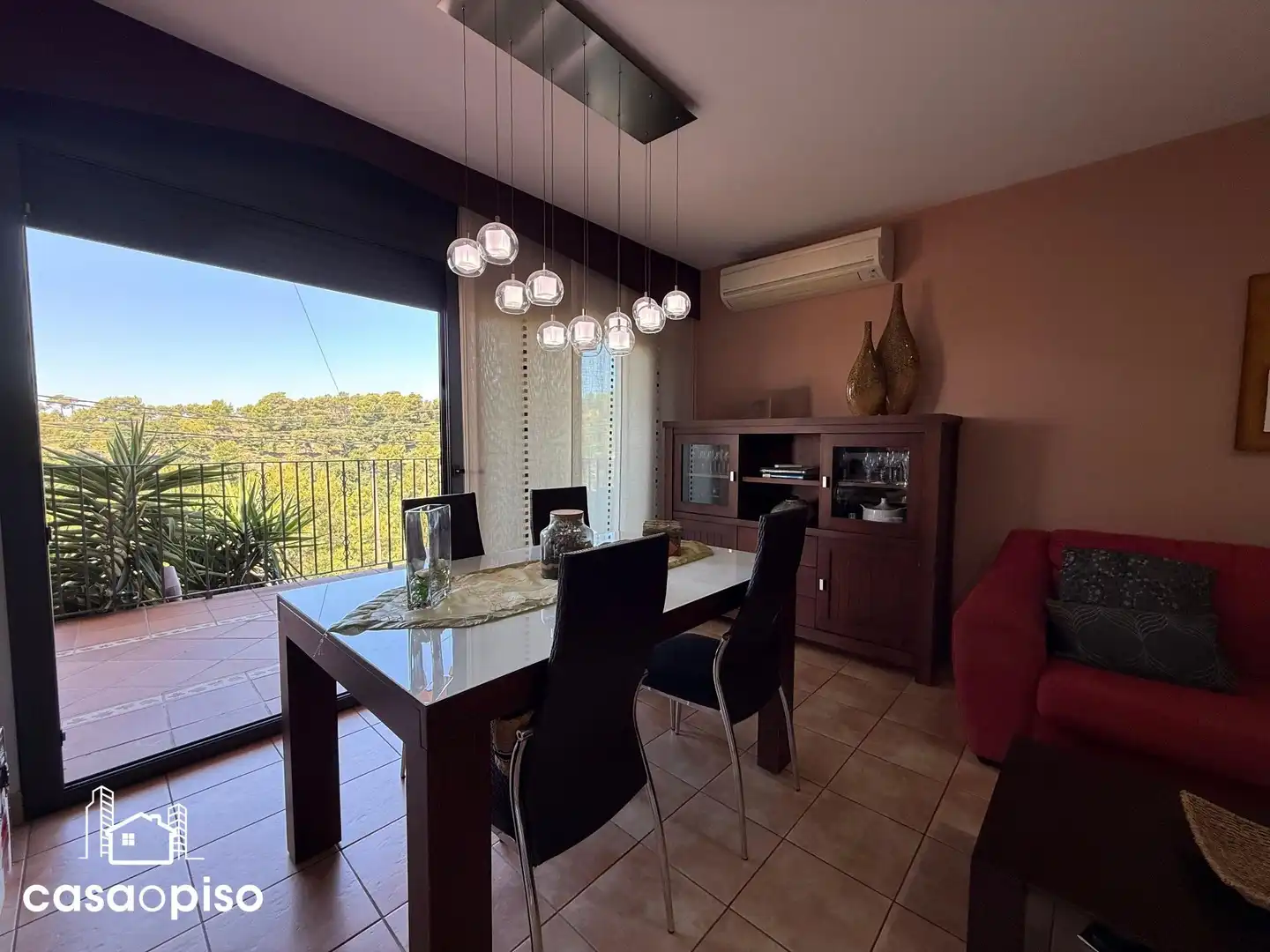 Esszimmer von Haus oder Chalet zum Verkauf in Rubí mit Klimaanlage, Heizung und Privatgarten