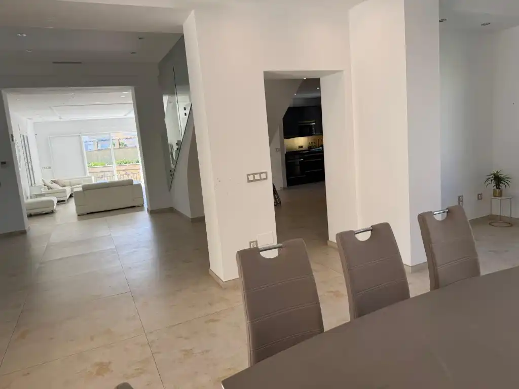 Dining room of Houses for rent in Torremolinos  with Air Conditioner, Private garden and Terrace