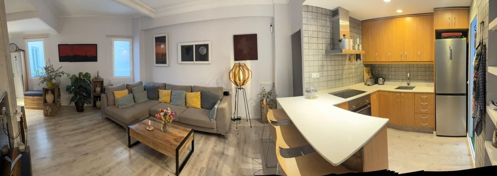 Sala de estar de Piso en venta en  Valencia Capital con Balcón