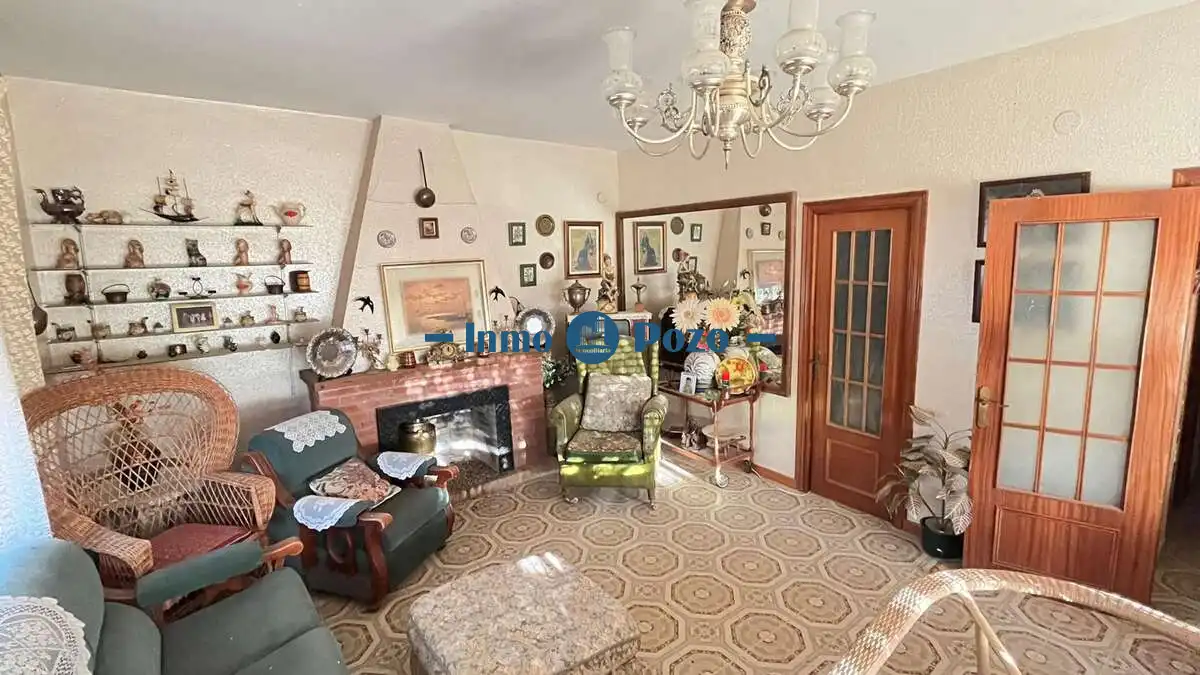 Living room of Houses for sale in Alange  with Private garden, Storage room and Swimming Pool