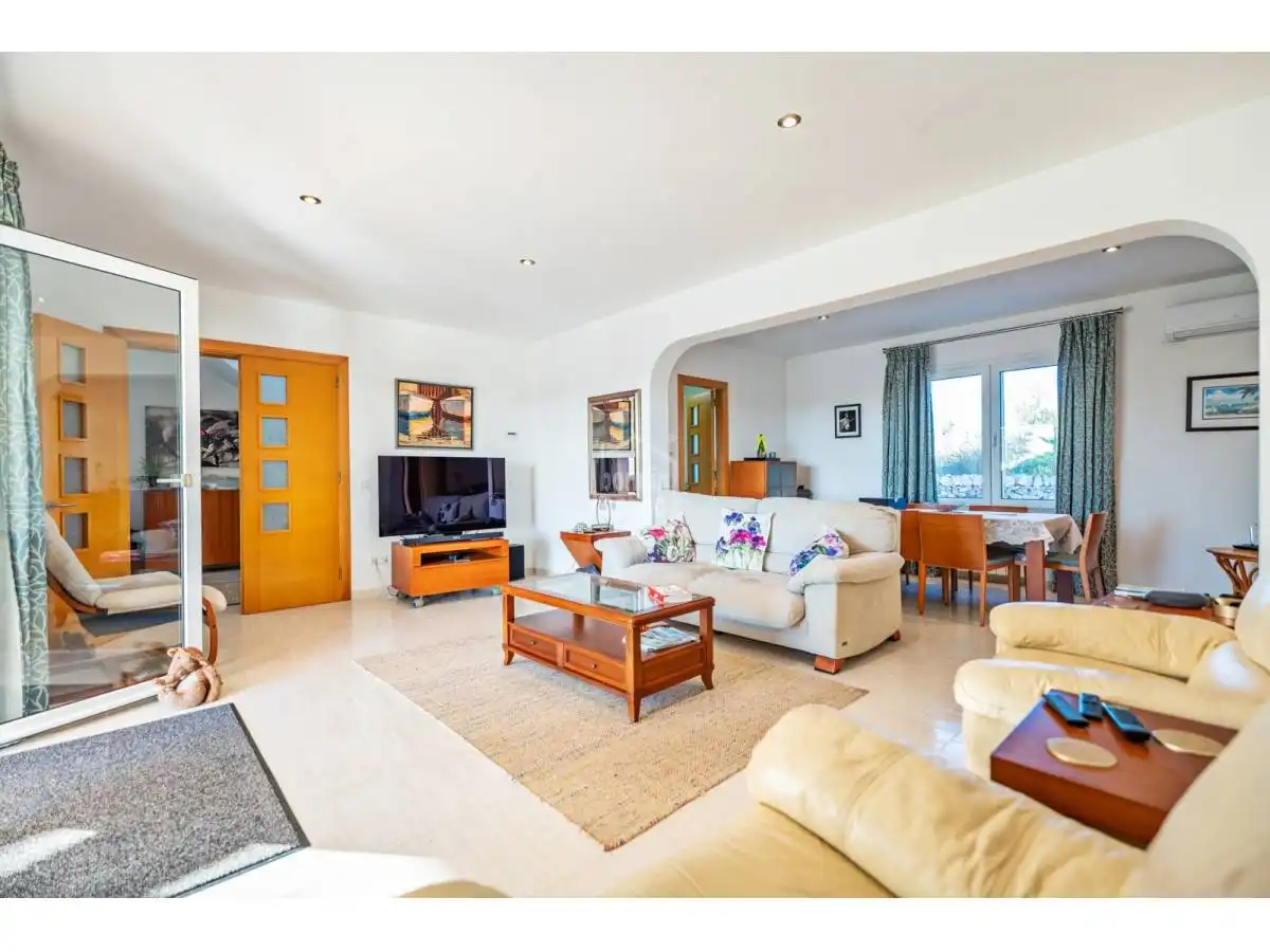 Living room of Houses for sale in Sant Lluís  with Heating, Private garden and Terrace