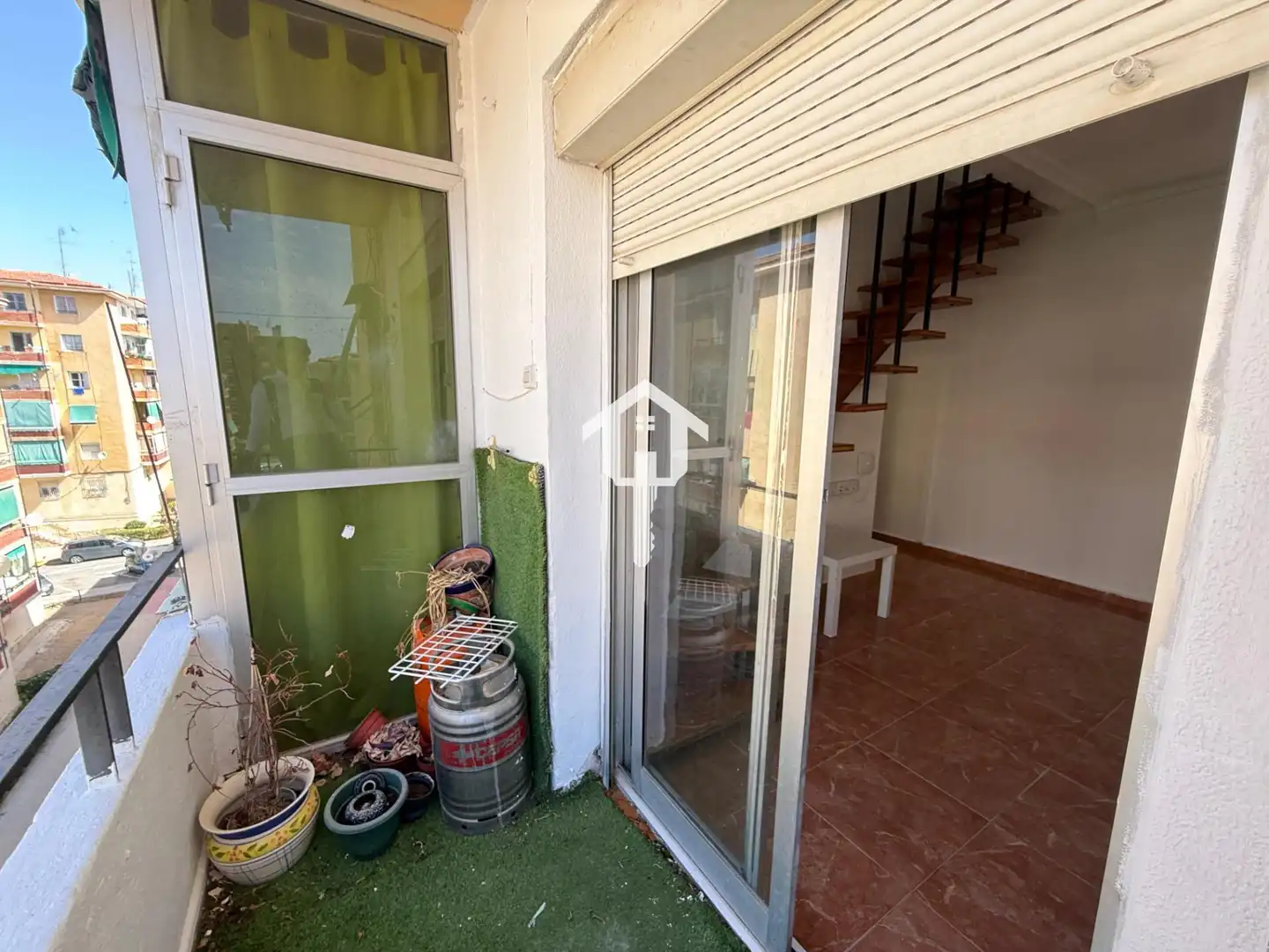 Balcony of Duplexes for sale in Alicante / Alacant  with Air Conditioner, Terrace and Furnished