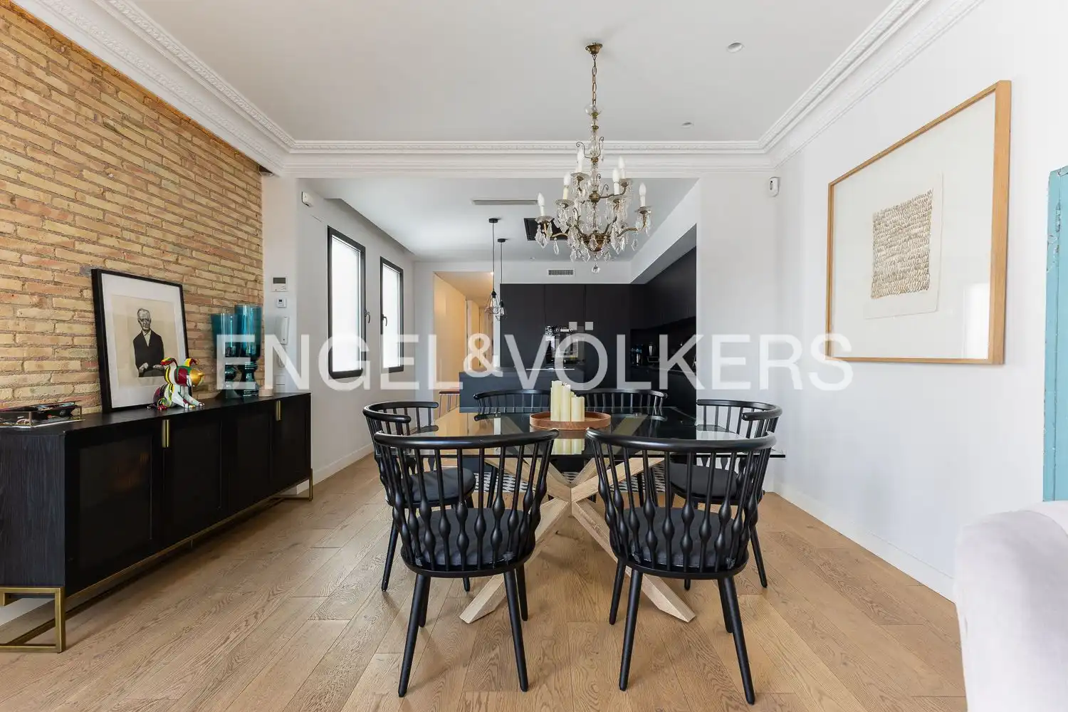 Dining room of Attic for sale in Valencia  with Air Conditioner, Heating and Terrace