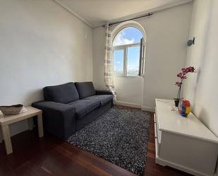 Sala d'estar de Pis de lloguer en Donostia - San Sebastián  amb Calefacció, Jardí privat i Forn