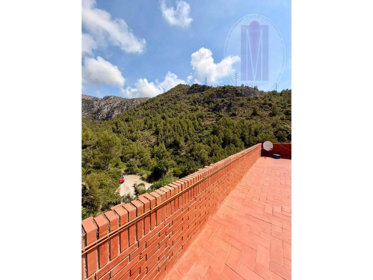 Terraza de Casa adosada en venta en Sitges con Aire acondicionado, Calefacción y Jardín privado