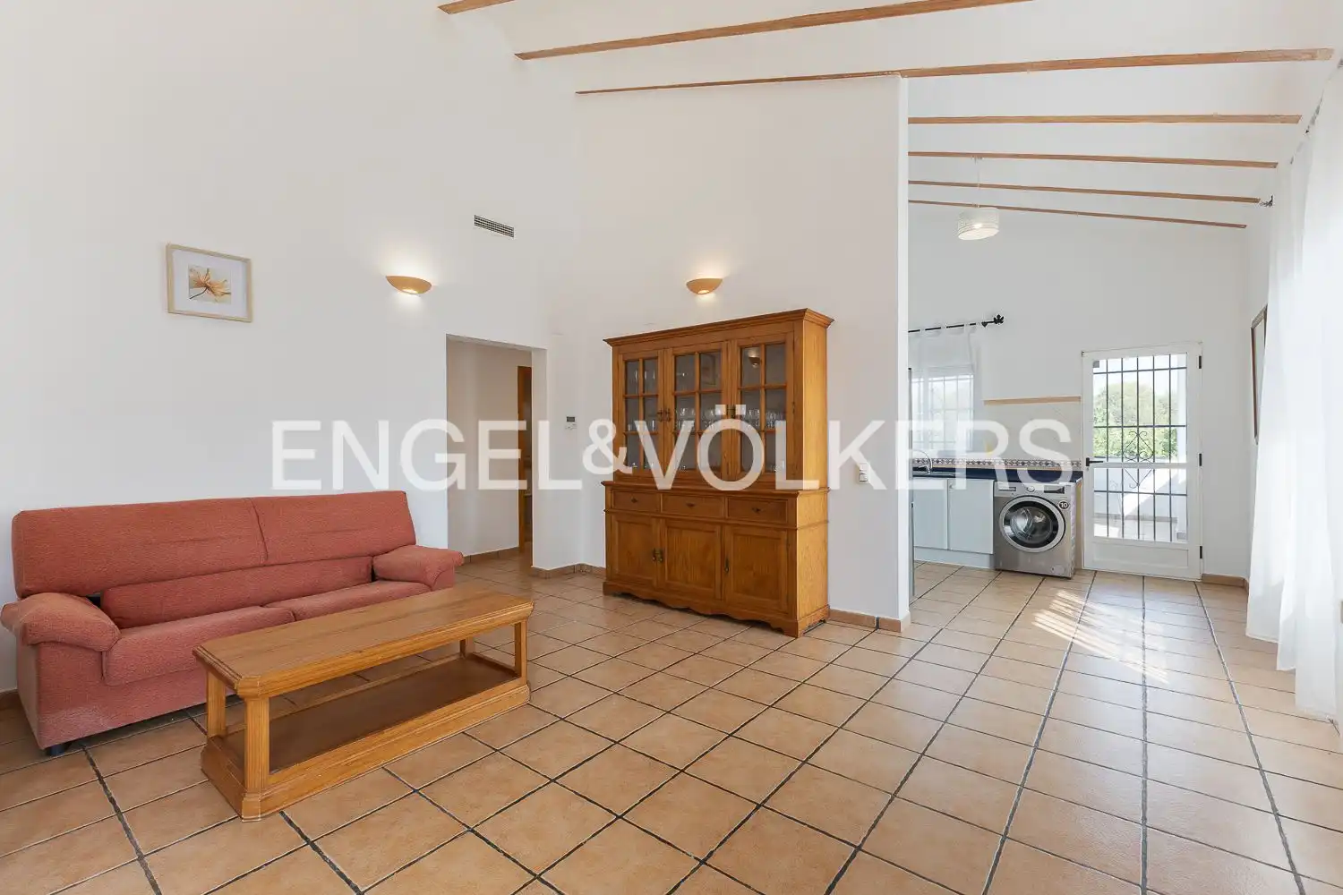 Sala de estar de Casa o chalet de alquiler en Algar de Palància con Aire acondicionado, Calefacción y Jardín privado