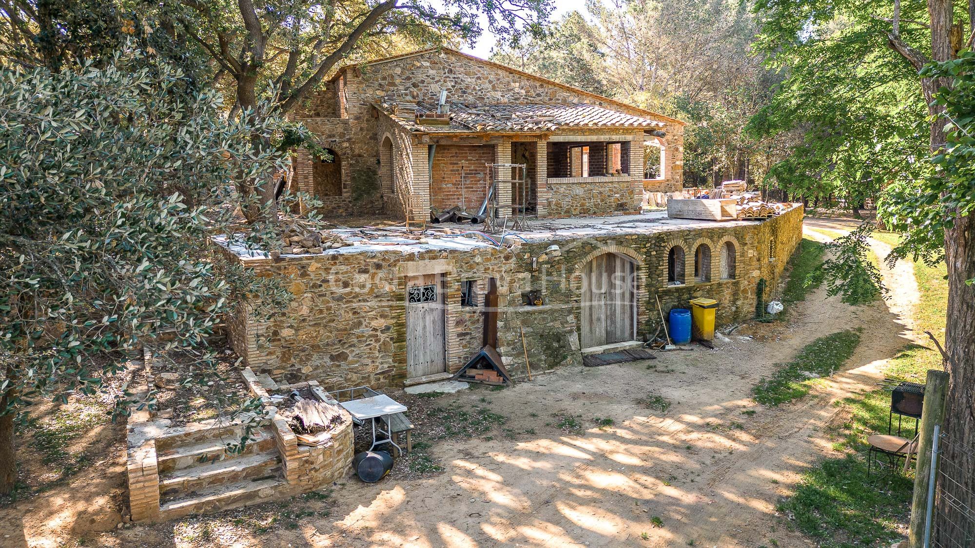Exterior view of Country house for sale in Begur  with Heating, Private garden and Terrace