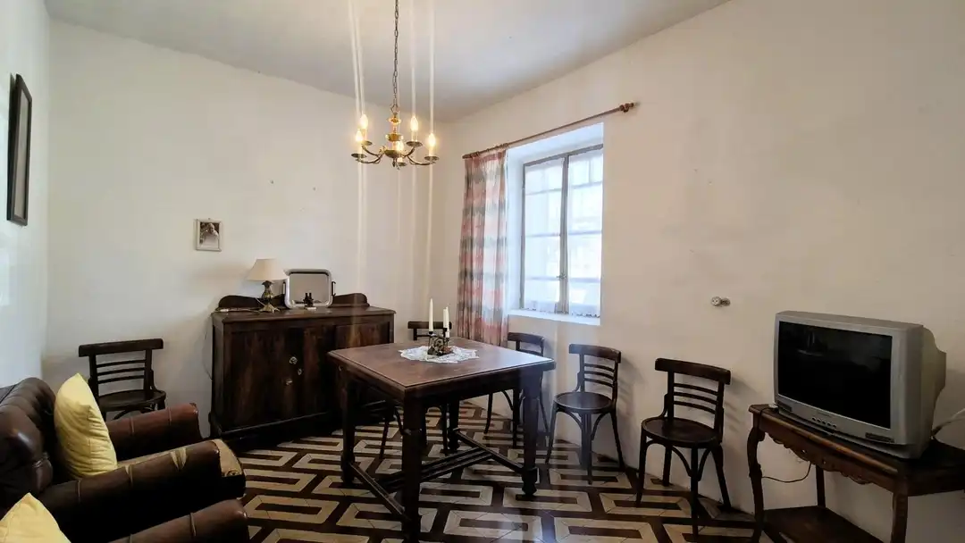 Esszimmer von Haus oder Chalet zum Verkauf in Puente la Reina / Gares mit Privatgarten, Terrasse und Möbliert