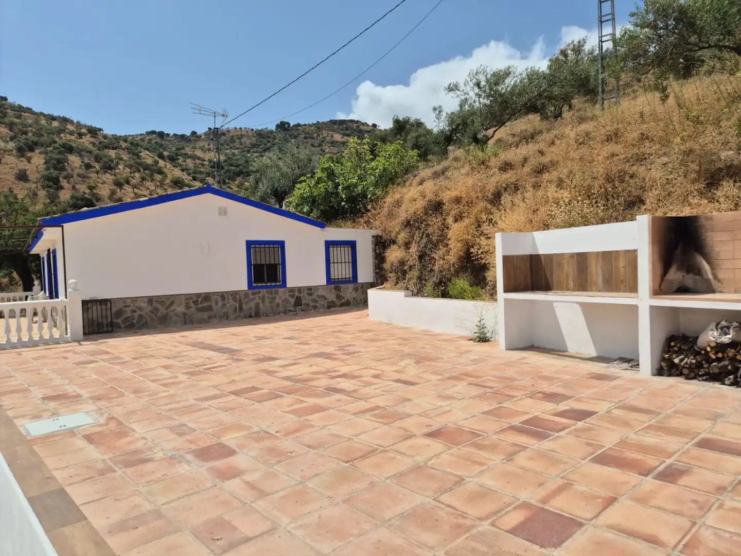 Vista exterior de Finca rústica en venta en Guaro con Calefacción, Terraza y Trastero