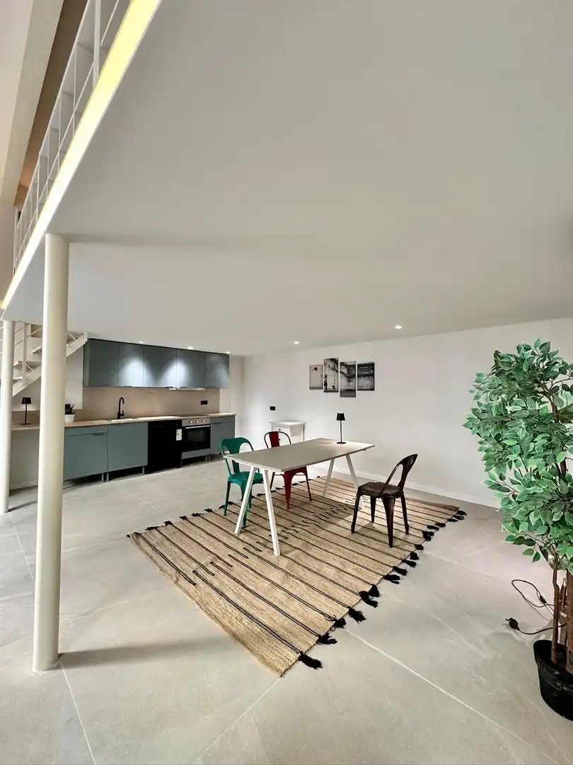Cuina de Loft en venda en Montgat amb Aire condicionat i Moblat