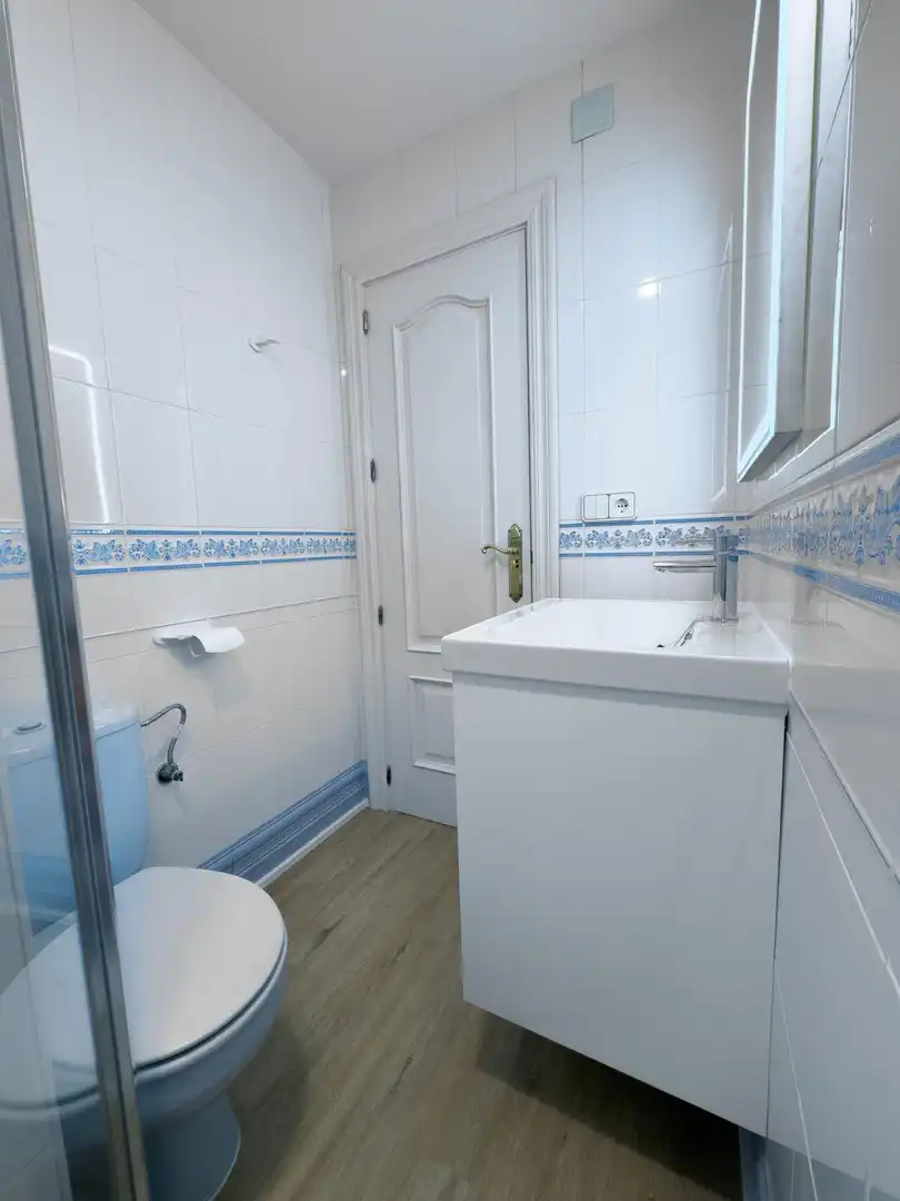 Baño de Piso de alquiler en Alicante / Alacant con Aire acondicionado y Terraza