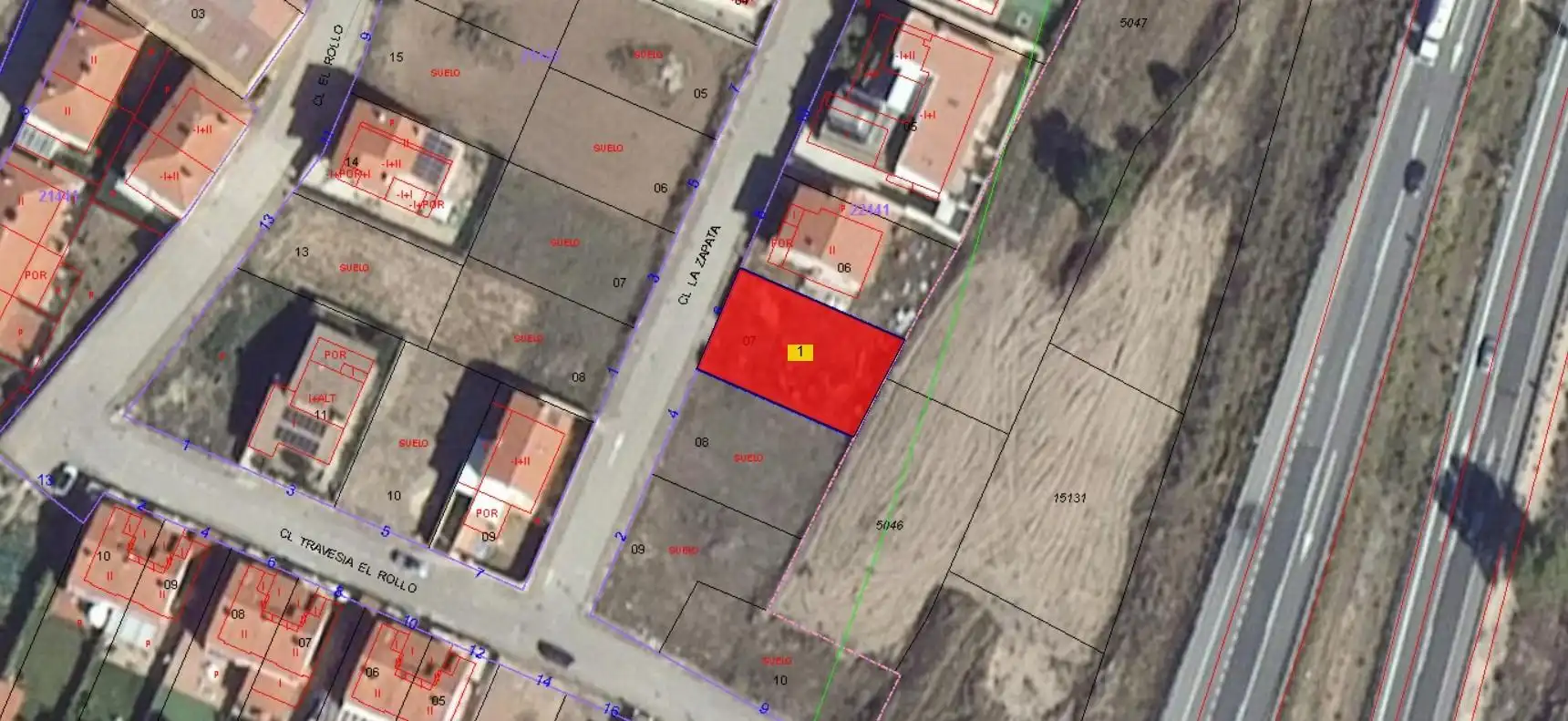 Terreno residenziale in vendita a Travesía La Zapata, imagen 3