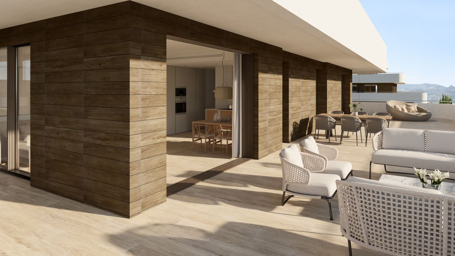 Terraza de Ático en venta en Moncofa con Terraza y Amueblado